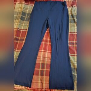 Lululemon mini flare pants size 12 navy blue